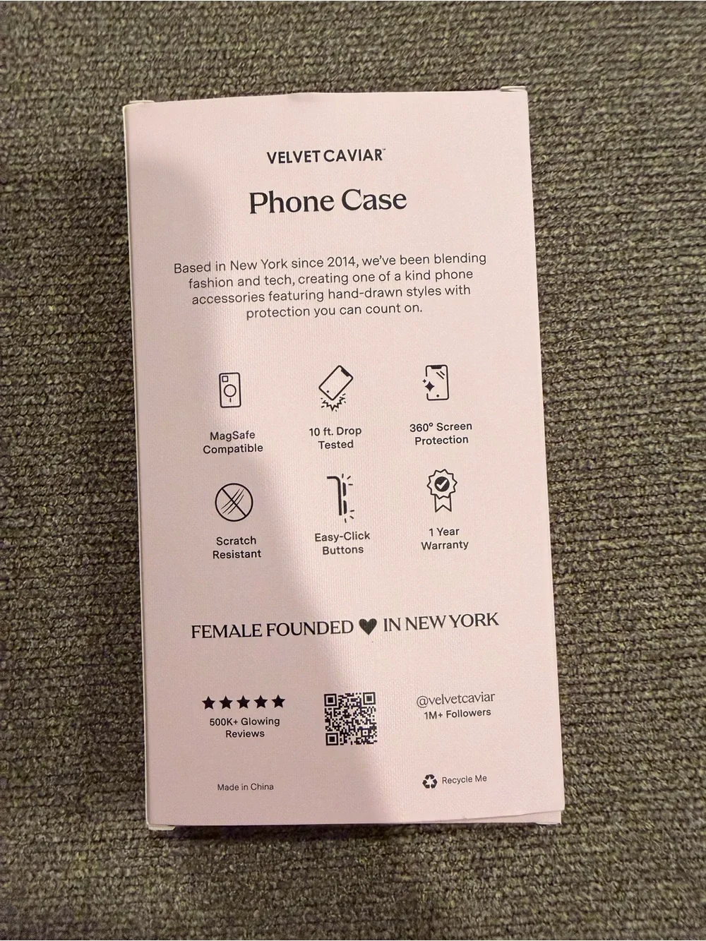 iPhone 17 pro velvet caviar case MAGSAFE